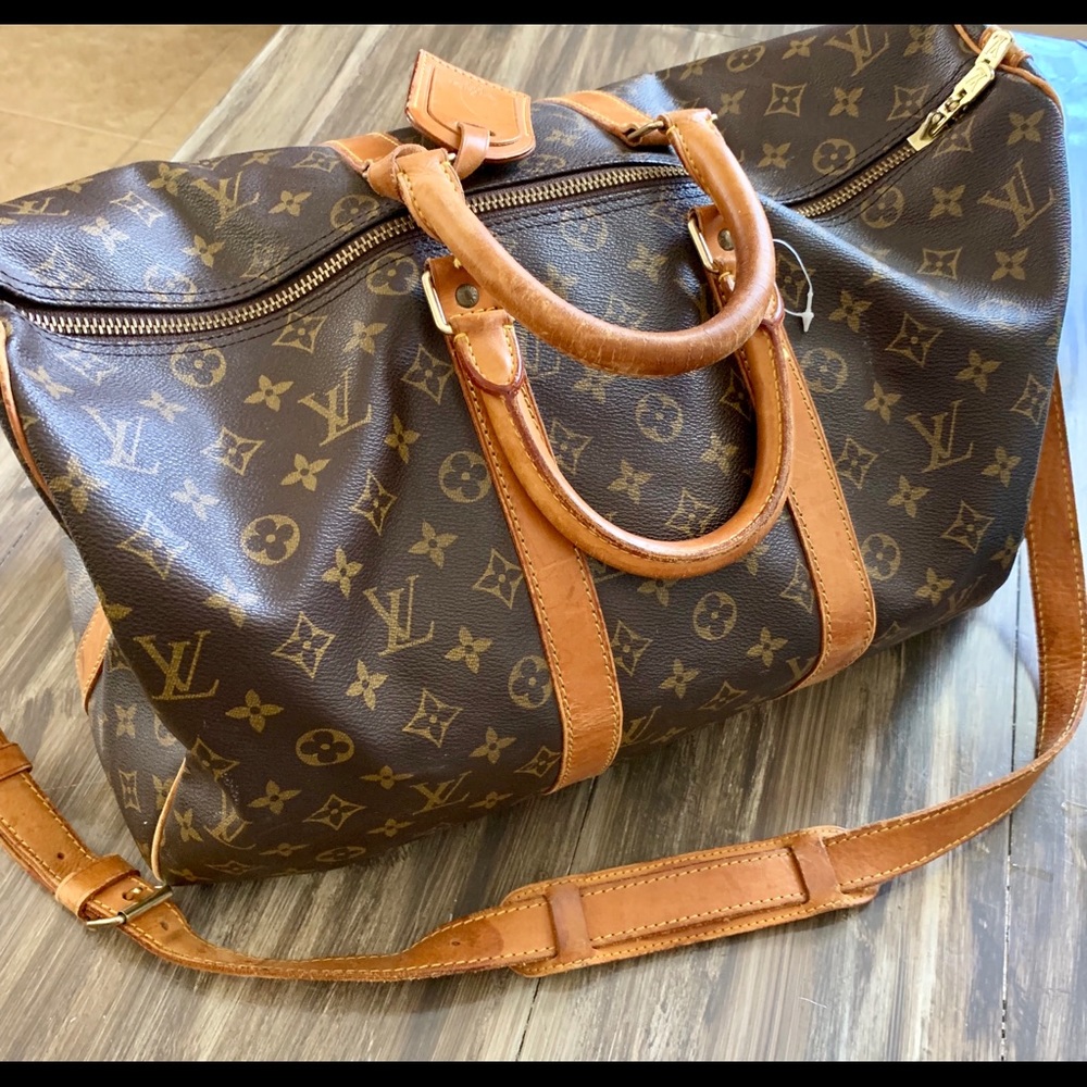 AUTHENTIC Louis Vuitton monogram KEEPALL 45